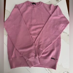 Tom Ford Pink Logo Patch Sweatshirt Italian Sz 48 Excellent Condition